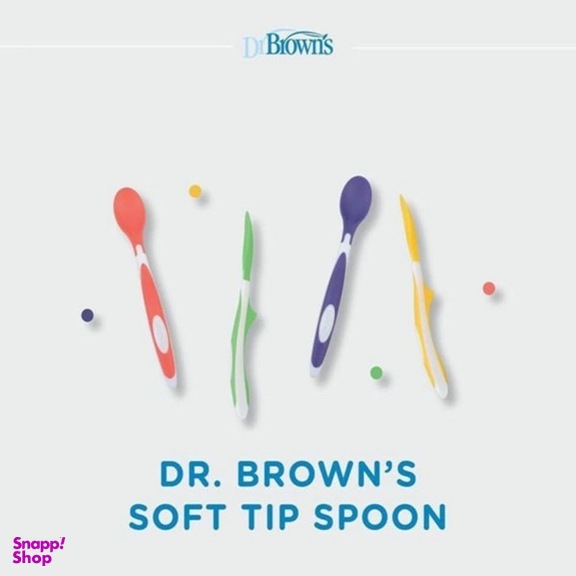 ست قاشق دکتر براونز مدل soft tip مجموعه 4 عددی
