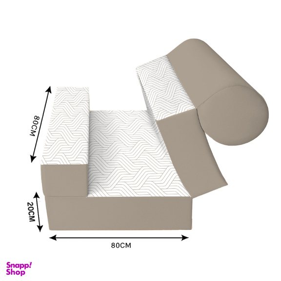 کاناپه تخت شو نوپه هوم مدل مدرن تکنفره کد M1010