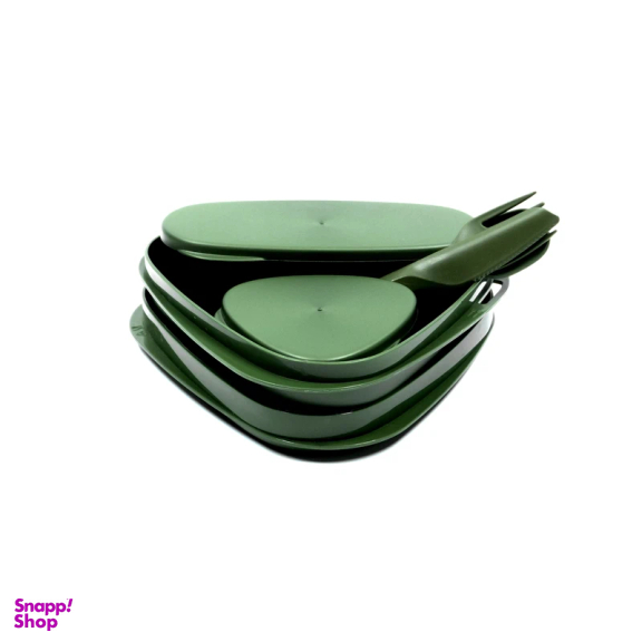 ست ظرف مثلثی 8 تیکه لایف کمپ مدل LunchKit