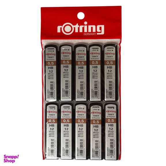 نوک 0.5 HB روترینگ کد 162 بسته 10 عددی