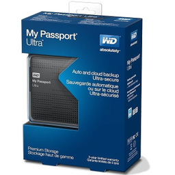 هارد دیسک اکسترنال وسترن دیجیتال مدل مای پاسپورت آلترا ظرفیت 320 گیگابایت