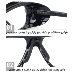 عینک موتور سواری بستو مدل BK001