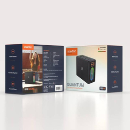 اسپیکر بلوتوثی قابل حمل پرودو مدل Soundtec PD-STKRS80-BK