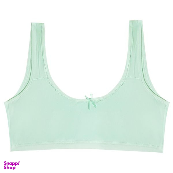 نیم تنه دخترانه ماییلدا مدل بدون فنر کد 4576 رنگ سبز