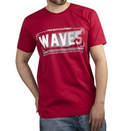 تیشرت راحتی آستین کوتاه مردانه مدل GD-s-18201180 رنگ  رنگ آبیرمز