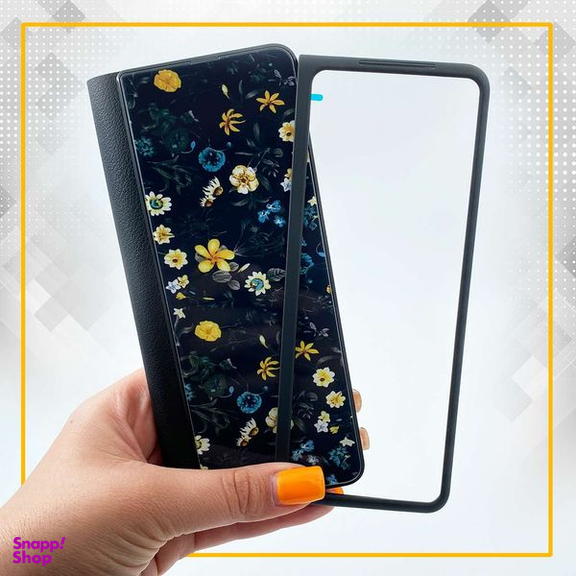 کیف کلاسوری جی کی کی طرح Flower 08 مناسب برای گوشی موبایل سامسونگ Galaxy Z Fold3
