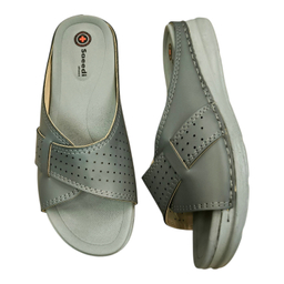 دمپایی طبی زنانه‌ کفش سعیدی مدل ویانزا کد 206 رنگ طوسی