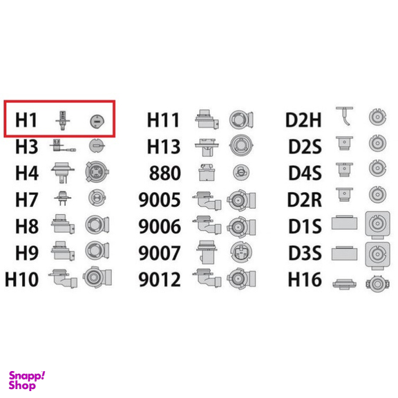 لامپ هدلایت خودرو سام مدل T-66 پایه H1 بسته 2 عددی
