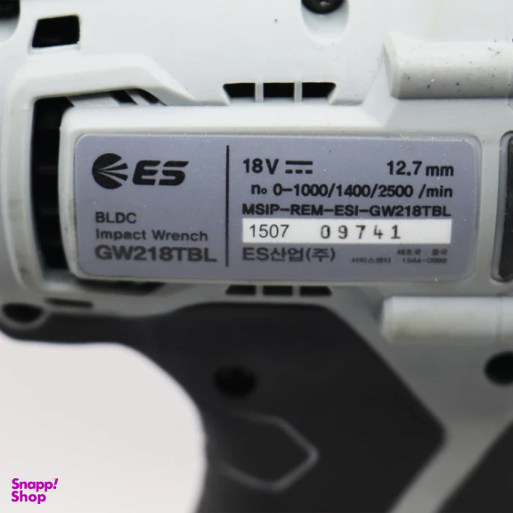 آچار بکس شارژی ای اس مدل YP-GW218TBL-20V