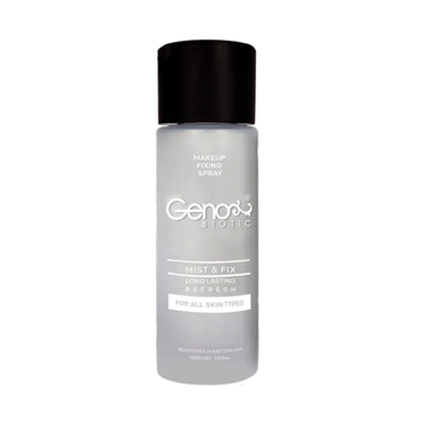 اسپری تثبیت کننده آرایش ژنوبایوتیک مدل Mist and Fix حجم 100 میلی لیتر
