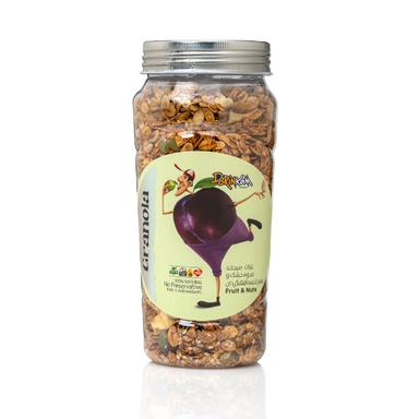 گرانولا میوه خشک و مغز تخمه آفتابگردان درین کام وزن 350 گرم