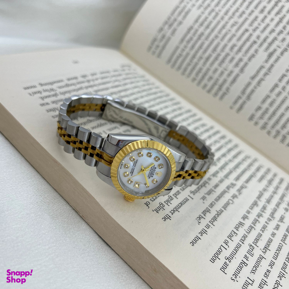 ساعت مچی عقربه ای زنانه مدل دیت جاست کد W4014