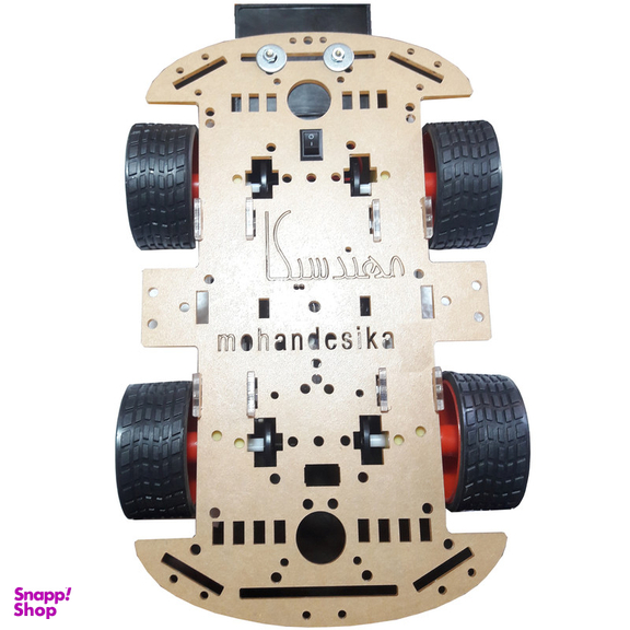 سازه رباتیک مهندسیکا مدل 4W-Robot