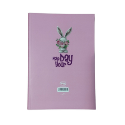 دفتر مشق 80 برگ کلیپس طرح خرگوش کد 01