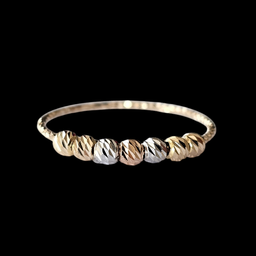 انگشتر طلا 18 عیار زنانه مدل ناتاشا سایز 18