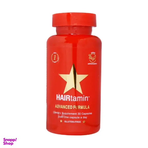 قرص هیرتامین ضد ریزش و تقویت کننده مو بسته 30 عددی