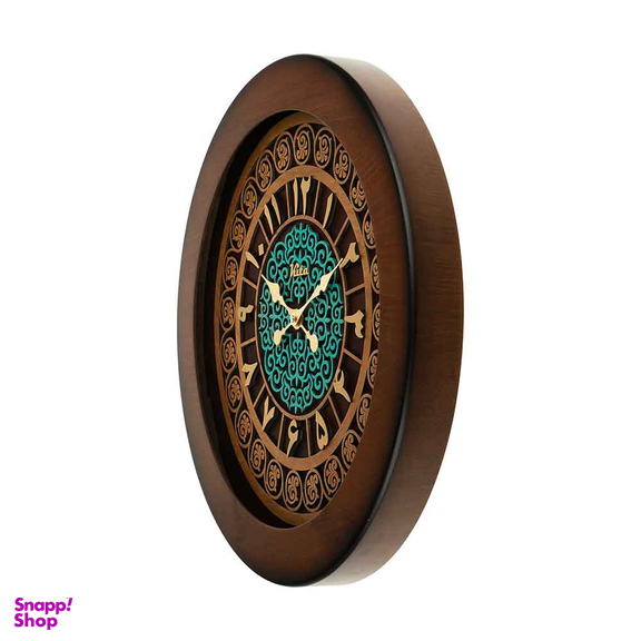 ساعت دیواری چوبی هم آدیس مدل کیتا رویال کد CKS 616-C60