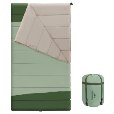 کيسه خواب 12- درجه نیچرهایک مدل YC300 Extra Wide Square Cotton Sleeping Bag کد CNK2300019