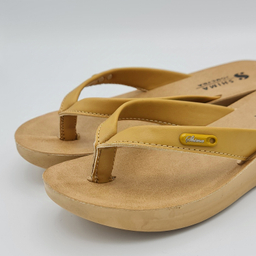 دمپایی زنانه شیما مدل جمیرا کد 073 رنگ خردلی