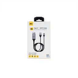 کابل HDMI به USB/Type-C جی بی کیو مدل MHT-T88 طول 1.8 متر