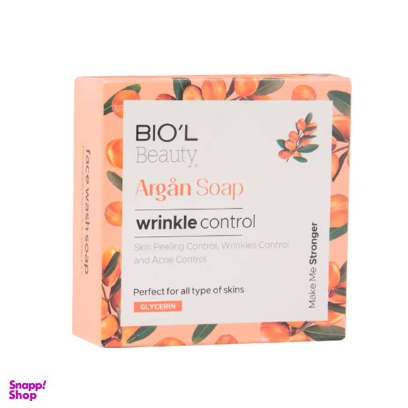 صابون ضد چروک بیول (Biol) حاوی Argan وزن 100 گرم