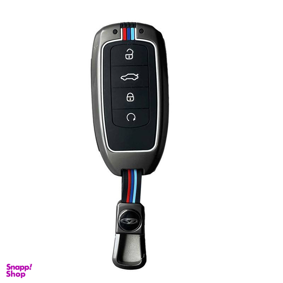 قاب ریموت و جاسوئیچی فلزی خودرو چیکال مدل P-895 مناسب برای تیگو 8 پرو