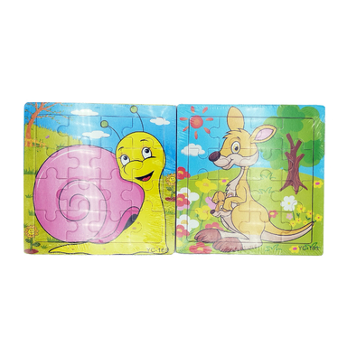 پازل مدل حیوانات مجموعه ۲ عددی