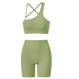 ست نیم تنه و شلوارک ورزشی زنانه ماییلدا مدل 5409-7106