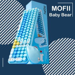 کیبورد و ماوس بی سیم مافی مدل Baby Bear