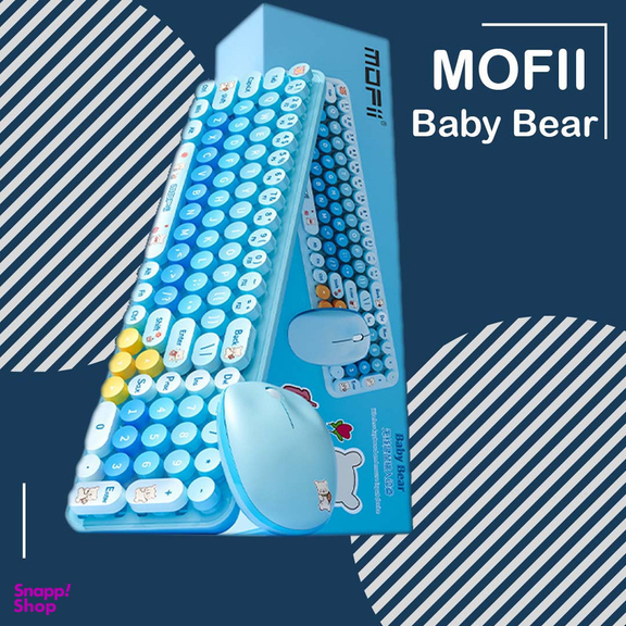 کیبورد و ماوس بی سیم مافی مدل Baby Bear