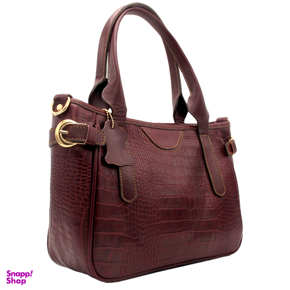 کیف زنانه چرم طبیعی زنانه کروکو مدل fateh 145