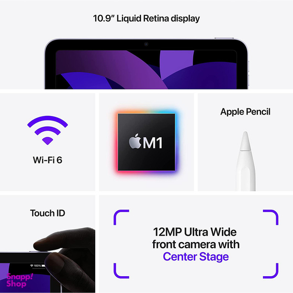 تبلت اپل مدل iPad Air 5th generation Wi-Fi ظرفیت 64 گیگابایت