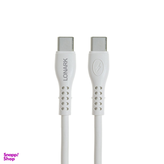 کابل Type-C به Type-C لونارک مدل LC20CC طول 1.1 متر