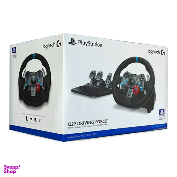 فرمان بازی لاجیتک مدل G29 Driving Force Shifter همراه با دسته دنده