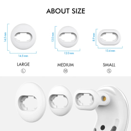 سری ایرفون آهااستایل مدل PT132 مناسب سامسونگ Galaxy Buds Live بسته 6 عددی