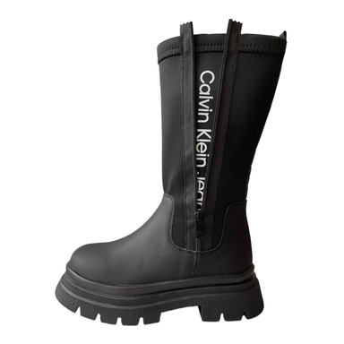 بوت زنانه طرح کلوین کلاین مدل CK21 رنگ مشکی