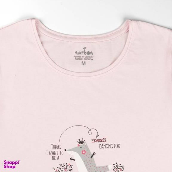 ست تیشرت و شلوارک زنانه مدل SB-SS-3820-1