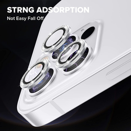 محافظ لنز دوربین بوف مدل Diamond-Luxury مناسب برای گوشی موبایل اپل iPhone 13 Pro Max / iPhone 13 Pro