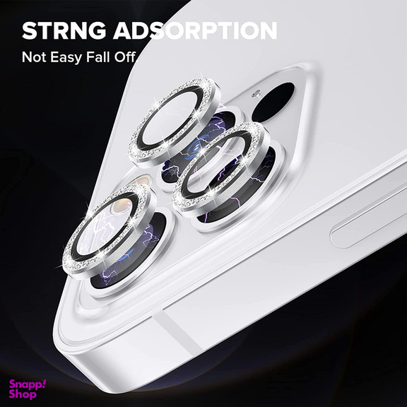 محافظ لنز دوربین بوف مدل Diamond-Luxury مناسب برای گوشی موبایل اپل iPhone 13 Pro Max / iPhone 13 Pro