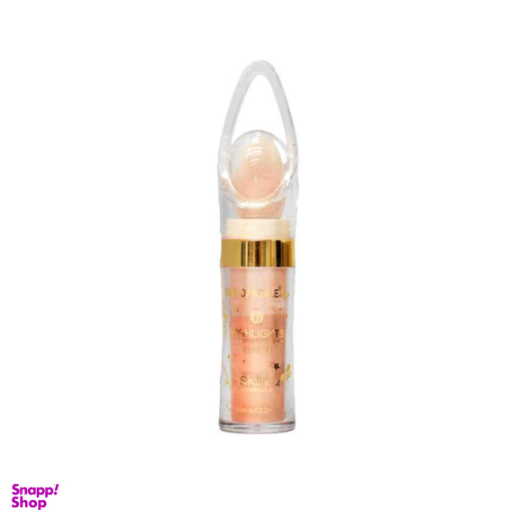 هایلایتر و شیمر پودری بدن و صورت imen of Nobel وزن 12 گرم رنگ بژ