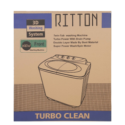 ماشین لباسشویی ریتون کد RWM-1402 T ظرفیت 15 کیلوگرم