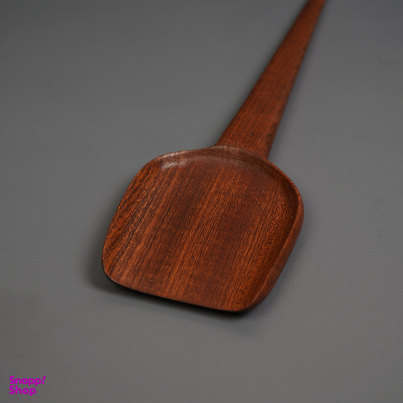 ملاقه و قاشق چوبی مدل Sapeli Wooden Ladle
