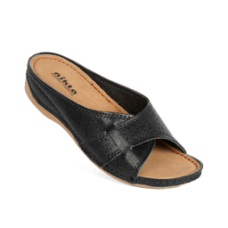 دمپایی زنانه نیکتا مدل فرانسه رنگ مشکی