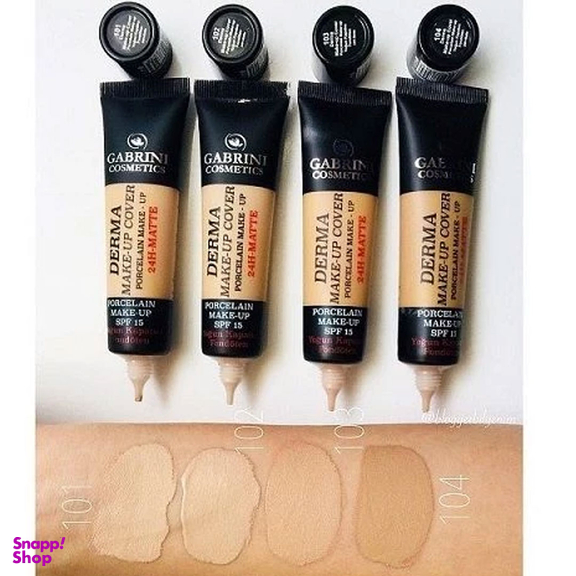 کرم پودر گابرینی مدل Derma حجم 40 میلی لیتر