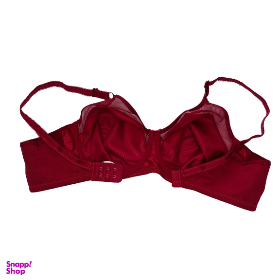 سوتین زنانه کد N-0015 رنگ زرشکی