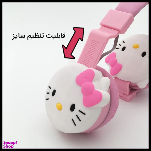 هدفون بلوتوثی طرح کیتی مدل AH-806D