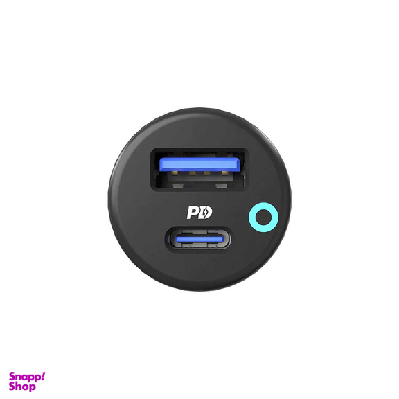 شارژر فندکی 38W پاورولوجی مدل PCCSR005-C