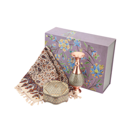 ست هدیه مسی مدل مهتاب کد08