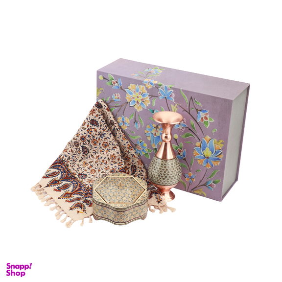 ست هدیه مسی مدل مهتاب کد08