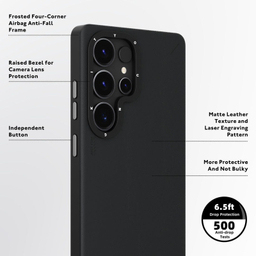 کاور یانگ کیت مدل Matte Leather Case مناسب برای گوشی موبایل سامسونگ Galaxy S25 Ultra